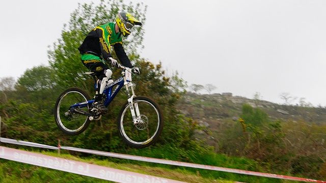 Coupe de Bretagne Descente VTT  Loprec : Antoine Badouard reste le patron 