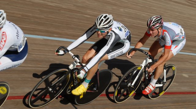 Maxime Daniel vice-champion de France de la course aux points espoirs