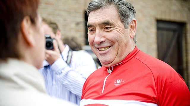 Eddy Merckx lev au rang de Commandeur de la Lgion d'honneur 