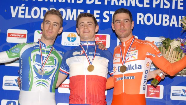 France piste  Roubaix / Omnium Hommes Elite : Boudat titr