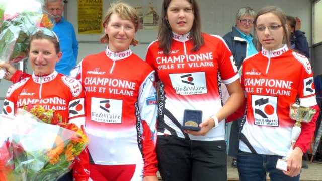 Chpt 35 des Dames  L'Hermitage : les classements