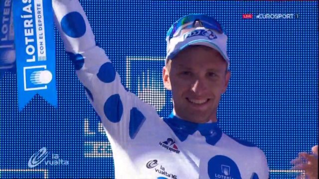 Vuelta: Pichon sur le podium