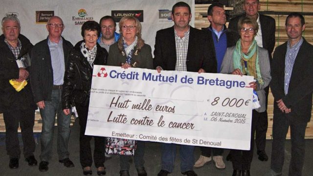 PMCC 2015 : 8000 euros reverss pour la lutte contre le cancer