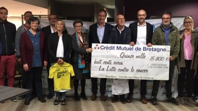 Pdaler, Marcher contre le Cancer : 15800 euros verss 