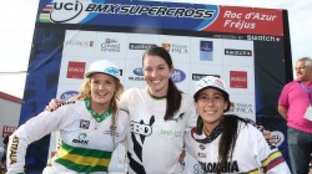 Coupe du Monde UCI BMX Supercross  Frjus : Strombergs et Walker s'imposent