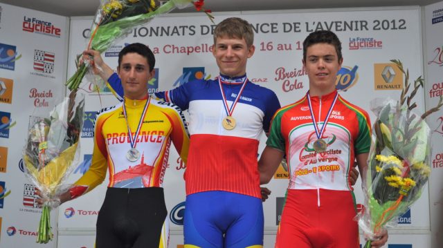 CLM Juniors Hommes : Piveteau s'offre le maillot tricolore 