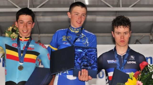 Europe Route / CLM Juniors : Cavagna en bronze 