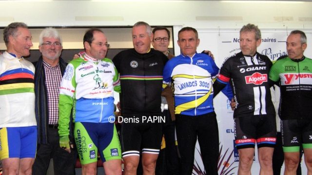 Critrium des champions d'hier  Pipriac : Roche vainqueur