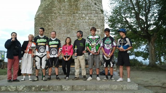 Finale de la coupe de Bretagne de descente au Mont-Dol (35): BADOUARD videmment !