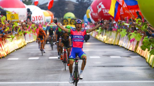 Tour de Pologne # 1 : Ulissi  au sprint.