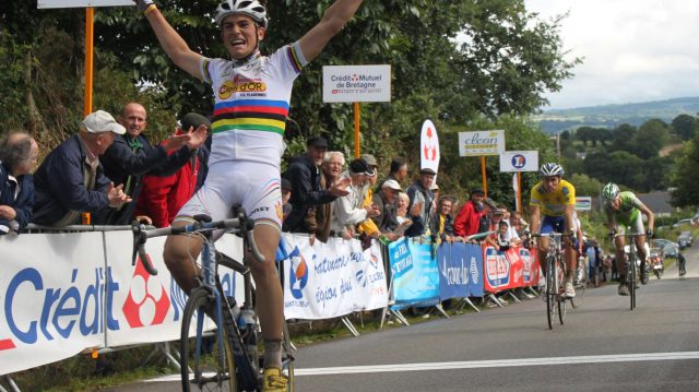 Ronde Finistrienne  Pleyben : Le Gac s'impose !