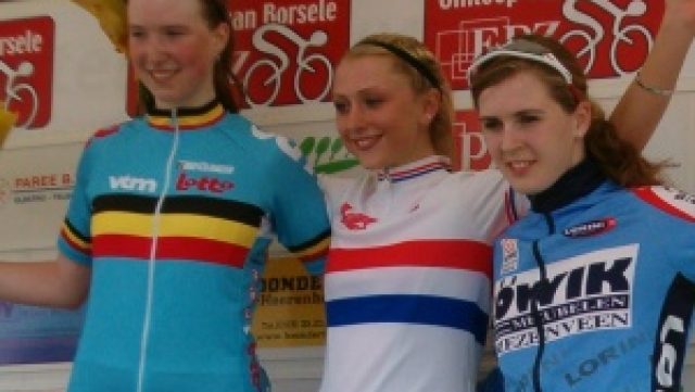 Omloop Van Borsele : Pauline Ferrand Prevot toujours 3me 