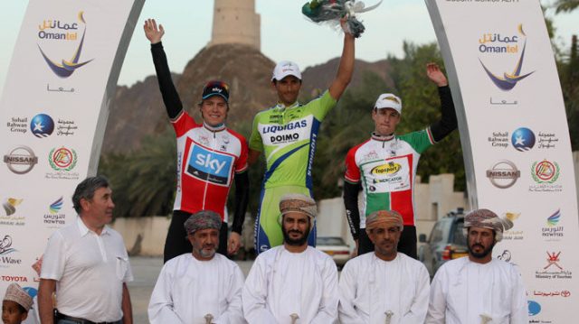 Tour d'Oman: Bennati dpossde Casper de son maillot de leader 