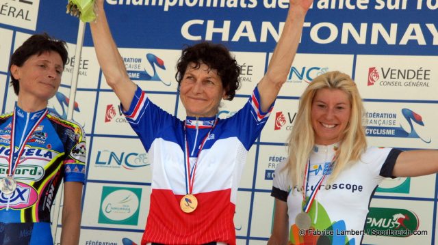 France CLM Dames  Chantonnay : 57me titre national pour Longo