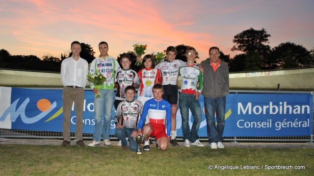 Coupe du Conseil Gnral du Morbihan sur Piste 2010 Souvenir Jol Bourvellec  Vannes : les rsultats   