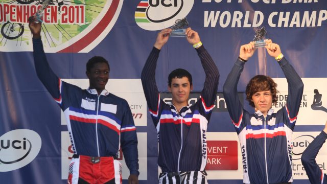 Mondial BMX  Copenhague : Levay 2e en Cruisers 15-16 ans