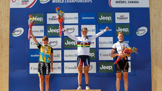 Pauline Ferrand Prvot championne du Monde Juniors VTT 