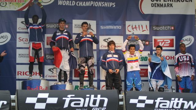 Mondial BMX  Copenhague : Levay 2e en challenge 16 ans