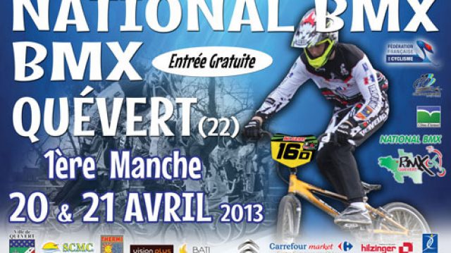 National BMX Nord-Ouest # 1  Quvert (22) : 3 victoires pour Trgueux