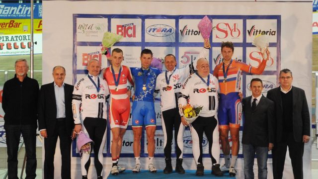 Championnat d'Europe de Derny  Montichiari (Italie) : Vigano sacr