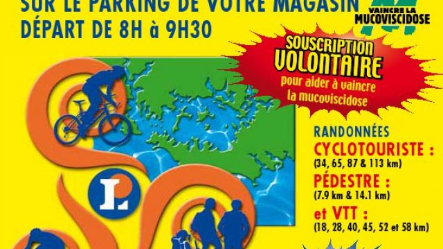 La rando Leclerc "contre la muco" le 19 juin  Vannes