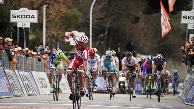 Tirreno-Adriatico - 6me tape : Rodriguez le plus rapide  Offida