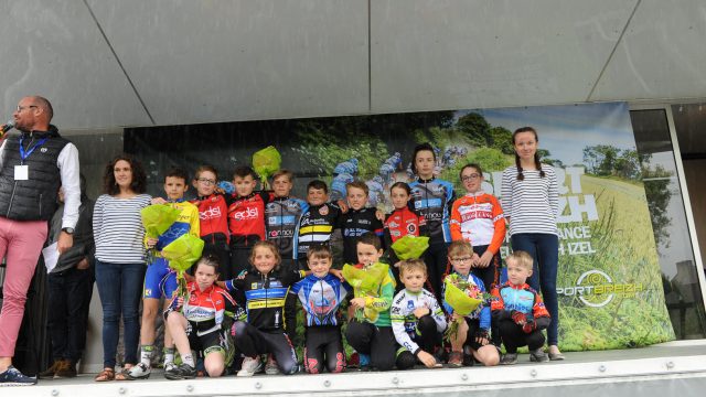 La Sportbreizh des coles de cyclisme: les petits comme les grands 