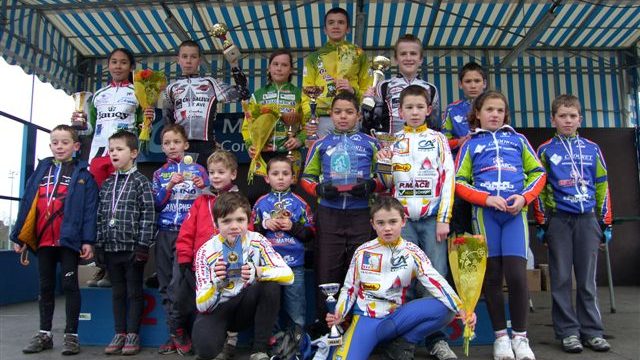 Cyclo-Cross d'Auray: les rsultats des coles de cyclisme 