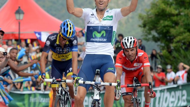 Tour d'Espagne #8:Valverde au finish.