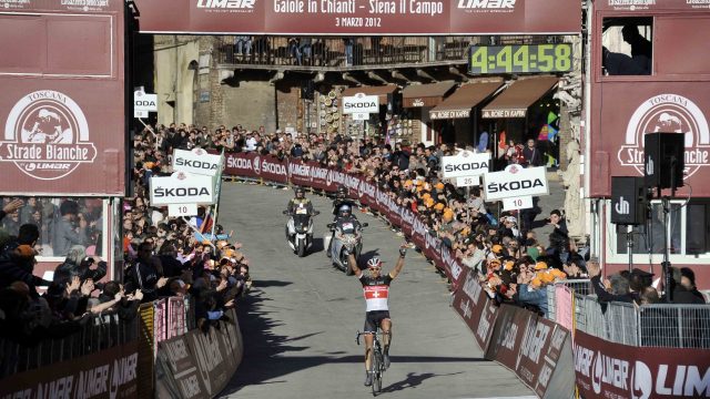 La Strade Bianche pour Cancellara