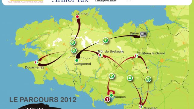 Tour de Bretagne 2012 : de Vannes  Dinan 