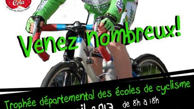 Trophe 29 des coles de cyclisme le 21 avril  