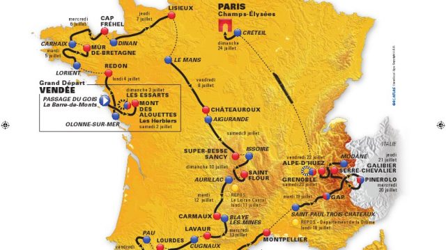 Les 198 partants 