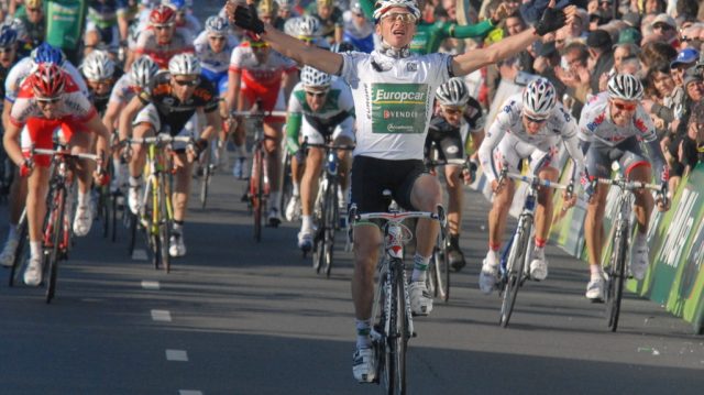 Boucles de la Mayenne : Voeckler au dpart 