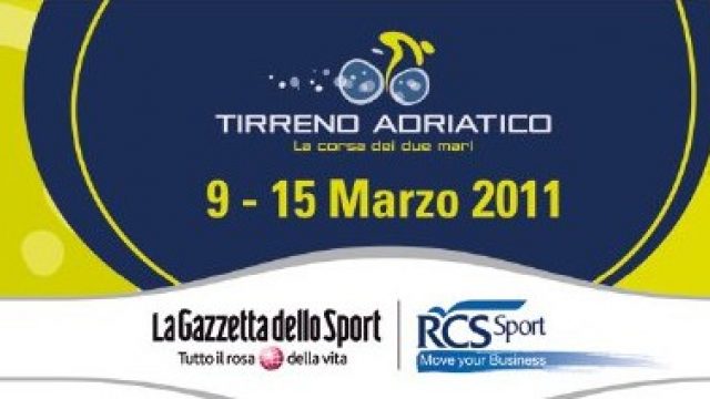 Tirreno-Adriatico : les partants 