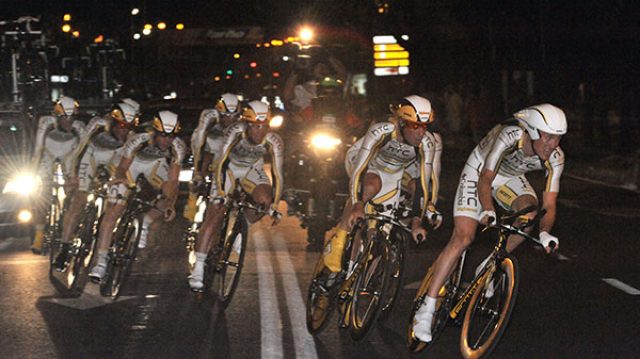 Tour d'Espagne # 1 : la HTC Columbia s'impose, Cavendish 1er leader 