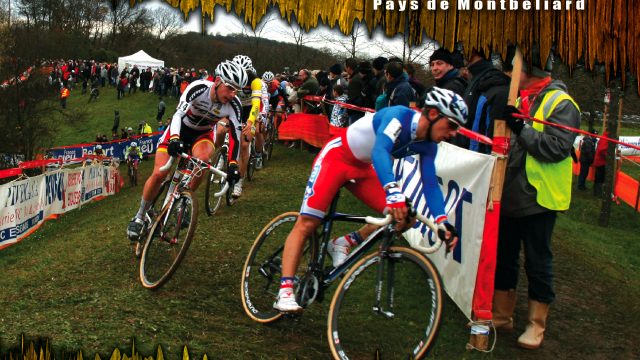 Cyclo-cross UCI de Nommay (25) : Mourey et Chainel s'imposent