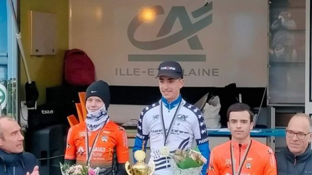 Championnats de Bretagne CX - U17: Cherruault confirme