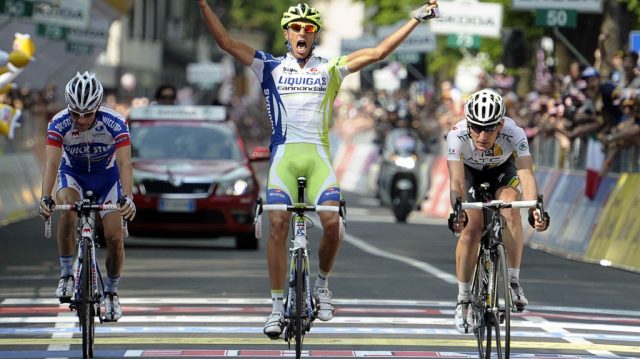 Tour d'Italie : Doubl Italien , Capecchi devant Pinotti 