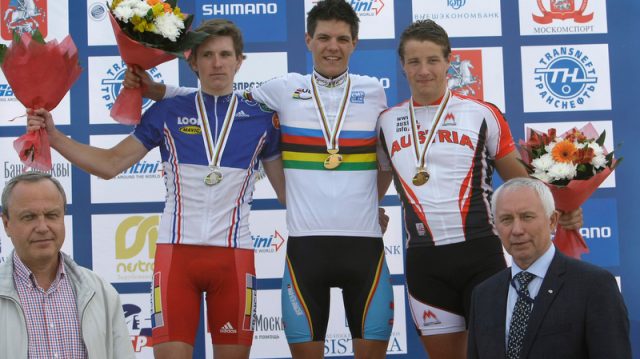 Championnat du Monde Route Juniors Hommes: Arnaud Demare 2me et Erwan Tguel 35me 