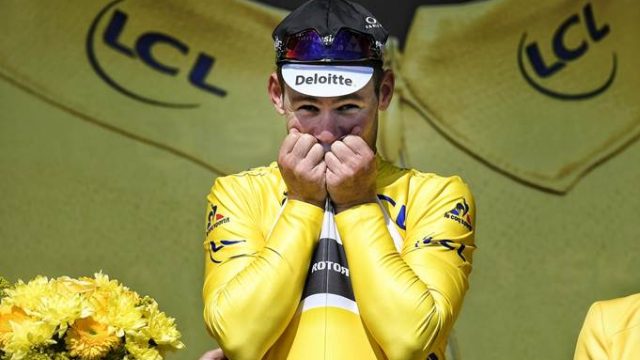 Un jour en jaune : Mark Cavendish 