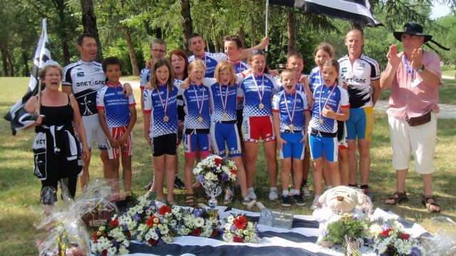 Le Trophe de France des Jeunes cyclistes dans le Finistre en 2012 !