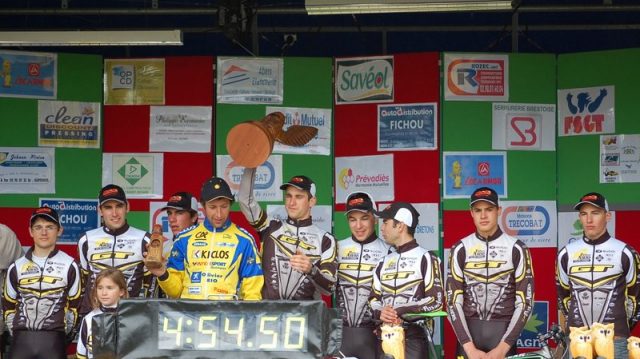 La chouette pour le Team Vtt Pays des Abers