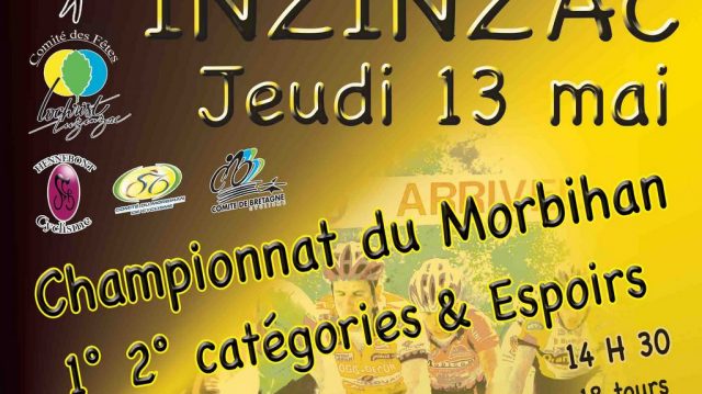 Championnat du Morbihan des 1re,2me et 3me catgorie  Inzinzac jeudi 