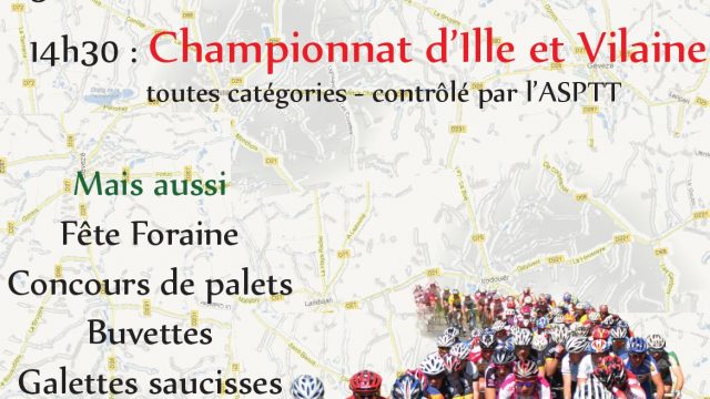 Championnat d'Ille-et-Vilaine des 2me et 3me catgories  Romill le 17 mai 