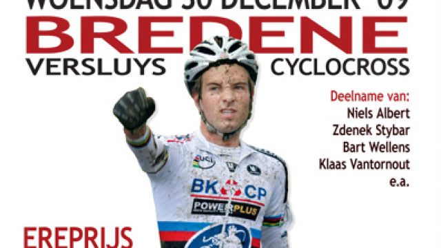 Le Sylvestercyclo-cross  Bredene: avec les Bretons !