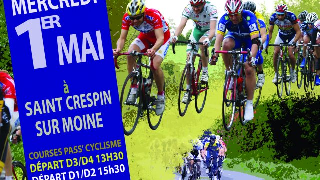 Pass'Cyclisme  Saint-Crespin-sur-Moine (49) le 1er mai