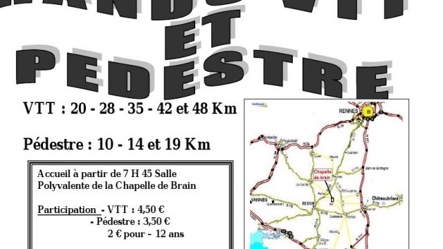 La Chapelle de Brain, terre propice au VTT !