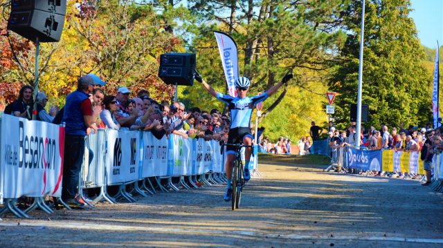 CX Besanon Espoirs: le festival Dubau / Benoit au pied du podium