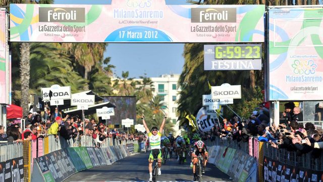 Milan San Remo : Gerrans le plus rapide.